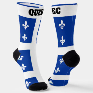 sokken met de vlag van Quebec