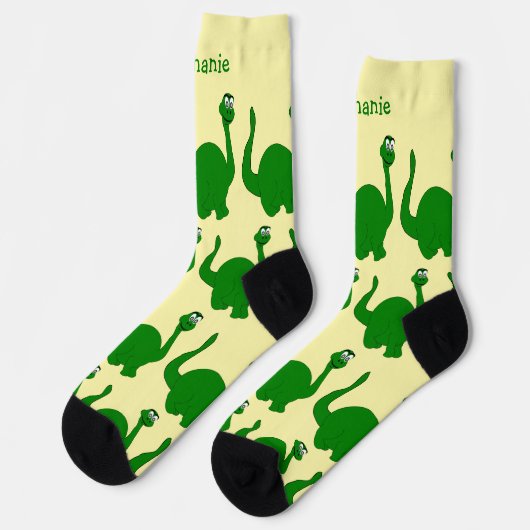 Sokken met dinosaurusontwerp (Links)