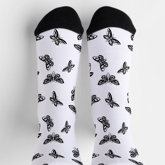 Sokken met mottenpatroon (Top)