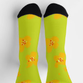 Sokken met oranje bloemen (Top)