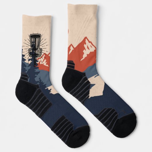 Sokken met schijfgolf (Rechts)