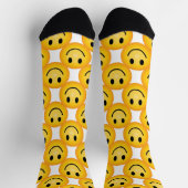 Sokken met Smiley Happy Face Emoji-afdruk (Top)