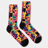 Sokken Mockup - Hoge Kwaliteit Kleding  (Rechts)