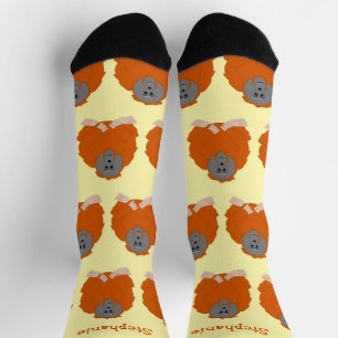 Sokken orang-oetan design