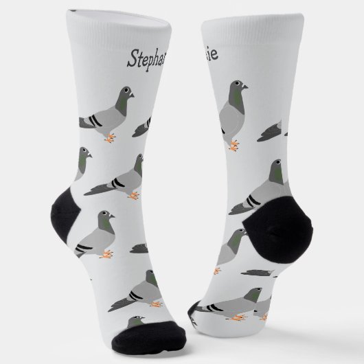 Sokken Pigeon Design (Gebogen)