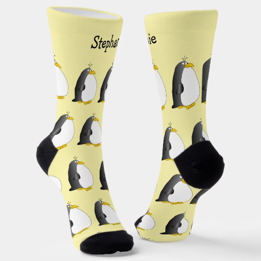 Sokken Pinguïn Ontwerp (Gebogen)