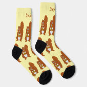 Sokken Red Squirrel Design (Rechts)