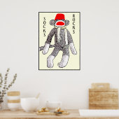 Sokken Rocks! Poster (Keuken)