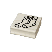 sokken rubberstempel (Stempel)