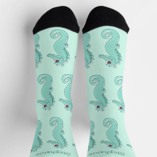 Sokken Seahorse Design