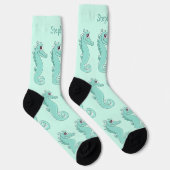 Sokken Seahorse Design (Rechts)