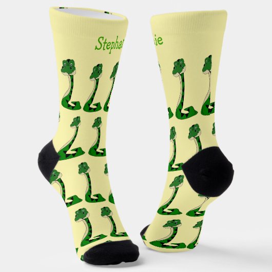 Sokken Snake Design (Gebogen)