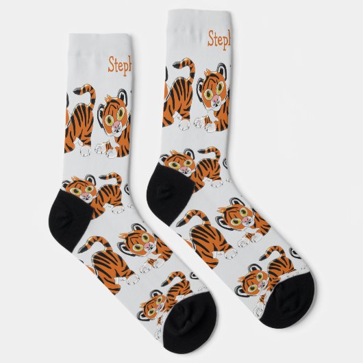 Sokken Tiger Cub Design (Rechts)