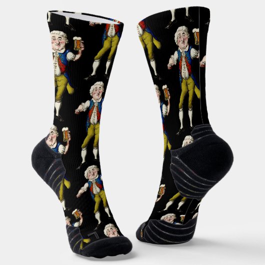 Sokken van Bier Drinker's Crew (Gebogen)