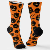 sokken van de "Halloween" Pattern Crew (Gebogen)