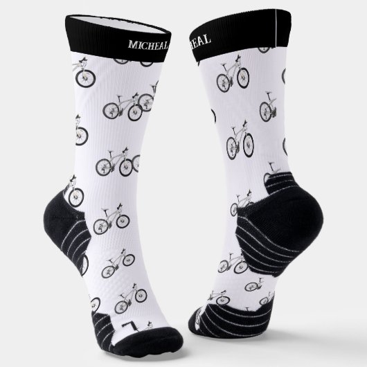 Sokken van fietsploegen (Gebogen)