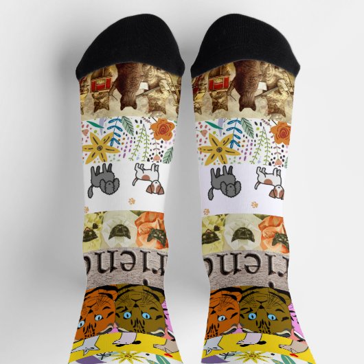 Sokken van het flessenpatroon (Top)