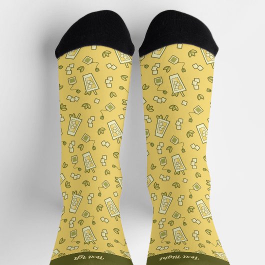 Sokken van het theepatroon (Top)