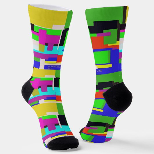 Sokken van Joshua Prentices Artsy-ware (Gebogen)