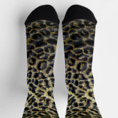 Sokken van leopard Fur, volledige afdrukpersoneel (Top)