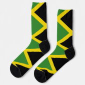 sokken van mannen bemanning met de vlag van Jamaic (Links)