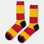 sokken van mannen bemanningsleden met de vlag van  (Links)