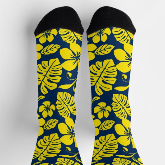 Sokken VAN PINK BIKINI (NAVY BLUE/YELLOW) (Top)