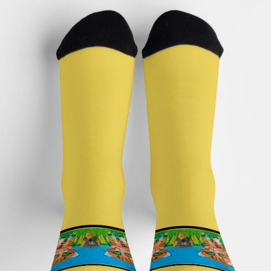 Sokken van Red Kitten (Top)