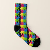Sokken voor Autism Awareness (Links binnenkant)