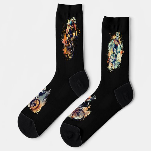 Sokken voor mountainbike MTB (Links)