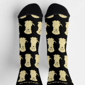 Sokken Yellow Labrador Dog Design (Top)