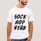 Sokkenhopnerd T-shirt (Voorkant)