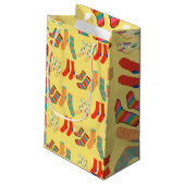 sokkenpatroon klein cadeauzakje (Achterkant Gekanteld)
