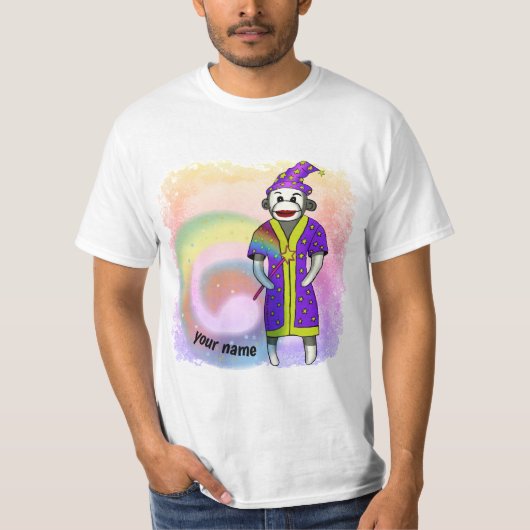 Sokkie tovenaar t-shirt (Voorkant)
