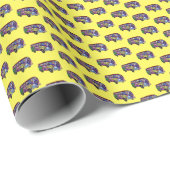 Sokkie Vredesbus  Cadeaupapier (Rol Hoek)