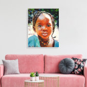 Sokoro 2006 canvas afdruk (Insitu (Woonkamer))