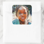 Sokoro 2006 vierkante sticker (Tas)