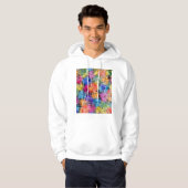 Sokoto Nigeria City Map Hoodie (Voorkant volledig)