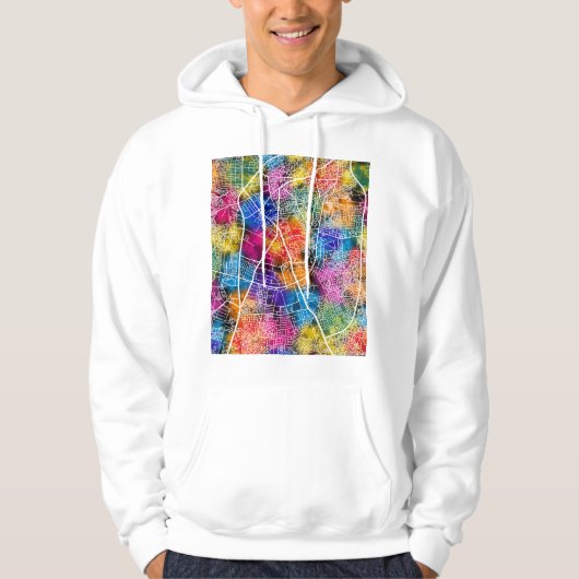 Sokoto Nigeria City Map Hoodie (Voorkant)