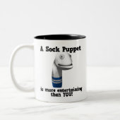 Sokpop is leuker tweekleurige koffiemok (Links)