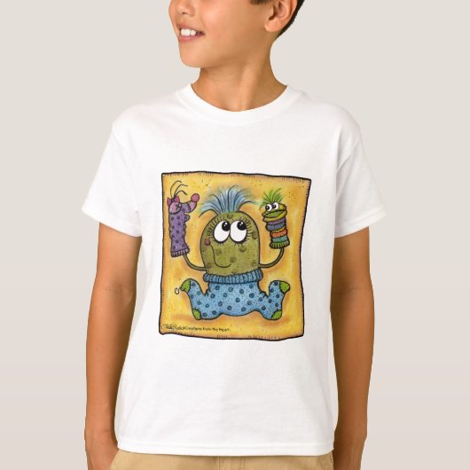sokpop plezier t-shirt (Voorkant)