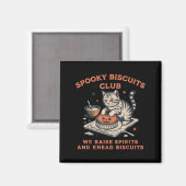 Soky Biscuits Club Cat, Halloween Bakken Magneet (Voorkant / Achterkant)