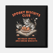 Soky Biscuits Club Cat Halloween Bakken Magneet (Voorkant)