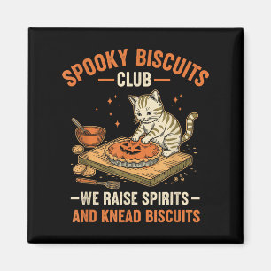 Soky Biscuits Club Grappige Halloween Kat Bakken Magneet