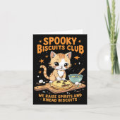 Soky Biscuits Club Kat Grappig Halloween Bakken Kaart (Voorkant)