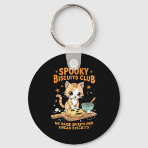 Soky Biscuits Club Kat Grappig Halloween Bakken Sleutelhanger