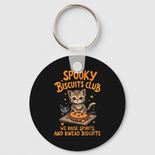 Soky Biscuits Club Kat Grappig Halloween Bakken Sleutelhanger