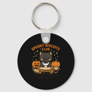 Soky Biscuits Club Kat Grappige Halloween Bakken T Sleutelhanger