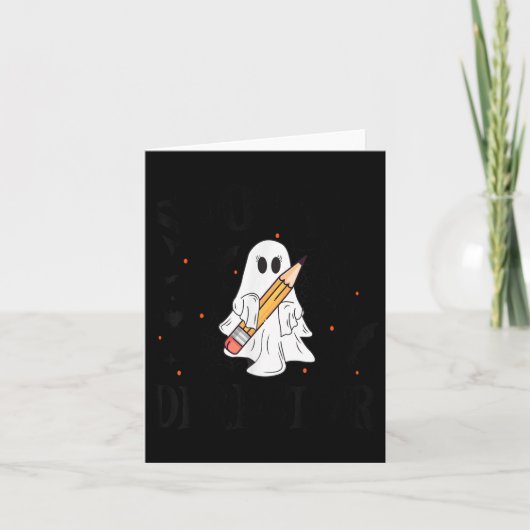 Soky Director Halloween School  Kaart (Voorkant)