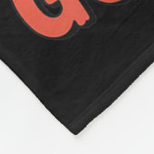 Soky Goosemas Funny Goose Halloween Christmas Cost Fleece Deken (Hoek)